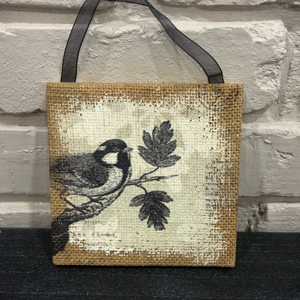 Handmade bird wall